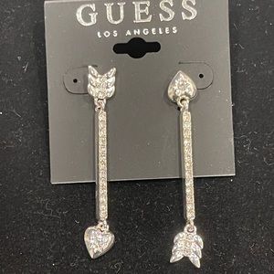 Guess Arrow & Heart Earrings